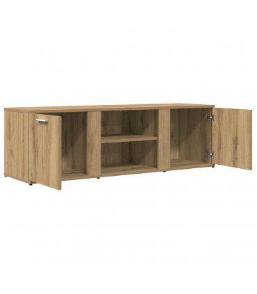 vidaXL TV Cabinet Artisan Oak 120x34x37 cm Engineered Wood
