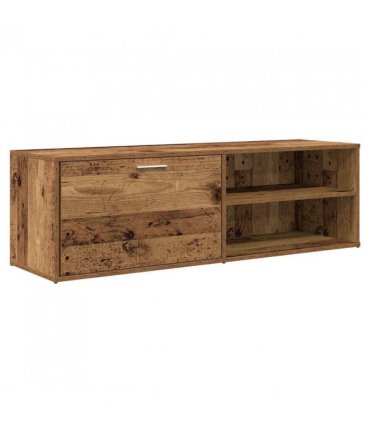 vidaXL TV Cabinet Old Wood 120x34x37 cm Engineered Wood — V0672023696