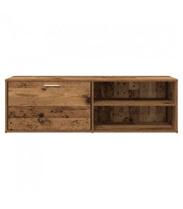 vidaXL TV Cabinet Old Wood 120x34x37 cm Engineered Wood — V0672023696