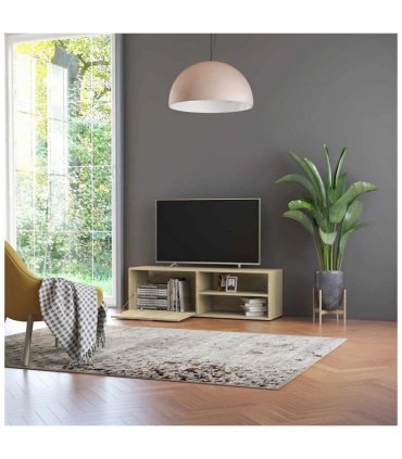 vidaXL TV Cabinet Sonoma Oak 120x34x37 cm Engineered Wood — V0672023699