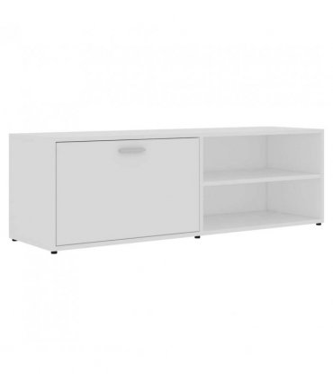 vidaXL TV Cabinet | White | Engineered Wood | 120x34x37 cm | TV Cabinet