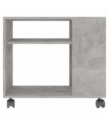 vidaXL Side Table Concrete Grey 70x35x55 cm Engineered Wood