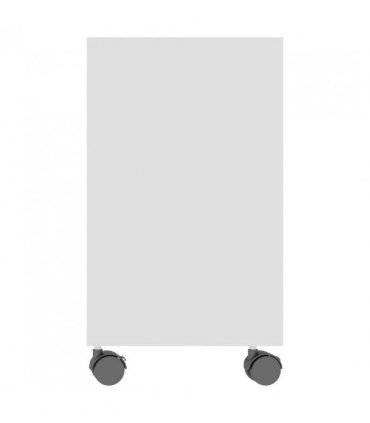 vidaXL Side Table White 70x35x55 cm Engineered Wood