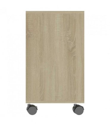 vidaXL Side Table Sonoma Oak 70x35x55 cm Engineered Wood