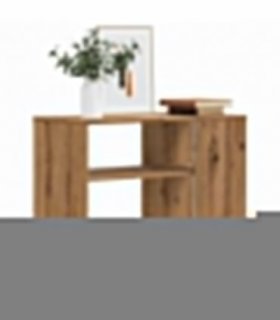 vidaXL Side Table Artisan Oak 70x35x55 cm Engineered Wood