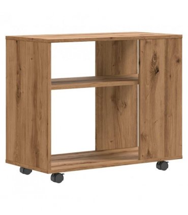 vidaXL Side Table Artisan Oak 70x35x55 cm Engineered Wood