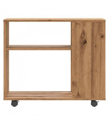 vidaXL Side Table Artisan Oak 70x35x55 cm Engineered Wood