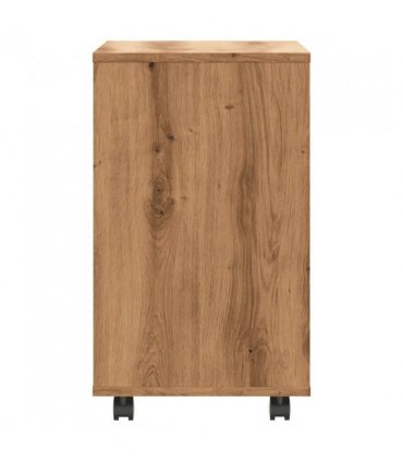 vidaXL Side Table Artisan Oak 70x35x55 cm Engineered Wood