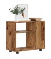 vidaXL Side Table Old Wood 70x35x55 cm Engineered Wood