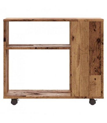 vidaXL Side Table Old Wood 70x35x55 cm Engineered Wood
