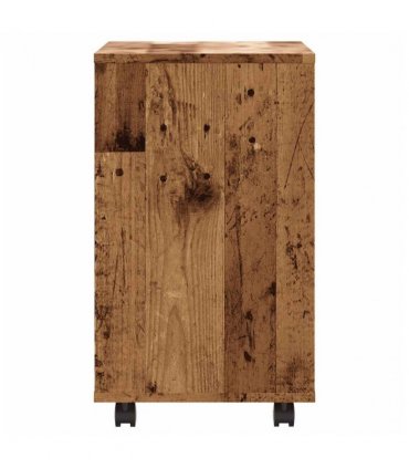 vidaXL Side Table Old Wood 70x35x55 cm Engineered Wood