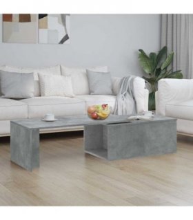 vidaXL Coffee Table Concrete Grey 150x50x35 cm Engineered Wood
