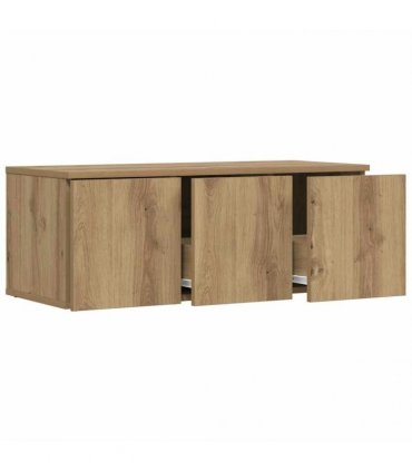 vidaXL TV Cabinet Artisan Oak 80x34x30 cm Engineered Wood