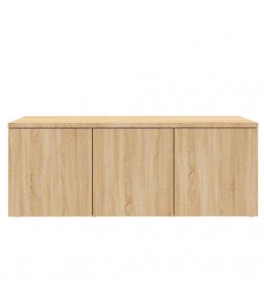 vidaXL TV Cabinet Sonoma Oak 80x34x30 cm Engineered Wood