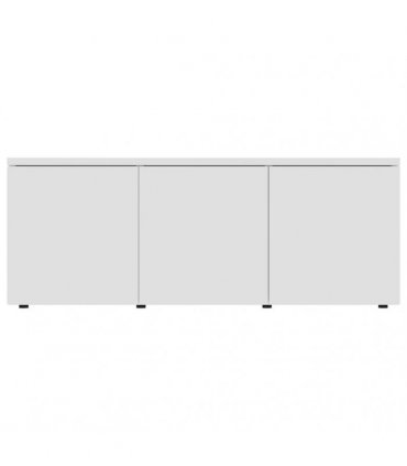 vidaXL TV Cabinet White 80x34x30 cm Engineered Wood