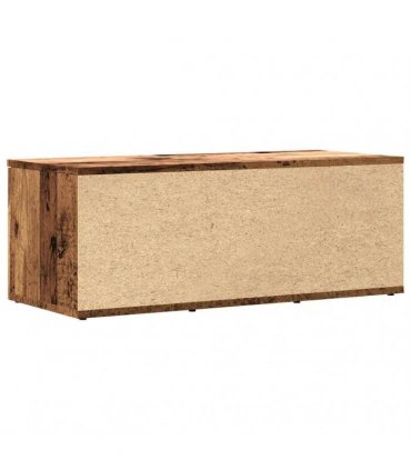 vidaXL TV Cabinet Old Wood 80x34x30 cm Engineered Wood