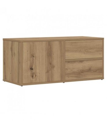 vidaXL TV Cabinet Artisan Oak 80x34x35.5 cm Engineered Wood