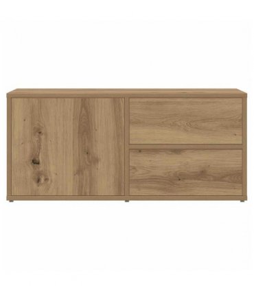 vidaXL TV Cabinet Artisan Oak 80x34x35.5 cm Engineered Wood