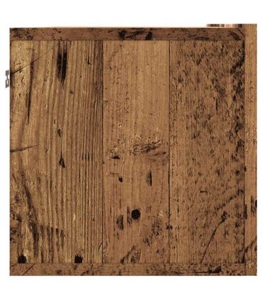 vidaXL Wall Mounted TV Cabinet Old Wood 100x30x30 cm Engineered Wood