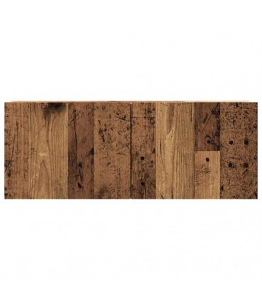 vidaXL Wall Mounted TV Cabinet Old Wood 80x30x30 cm Engineered Wood