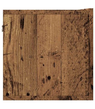 vidaXL Wall Mounted TV Cabinet Old Wood 80x30x30 cm Engineered Wood