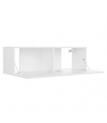 vidaXL TV Cabinet White 100x30x30 cm Engineered Wood