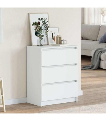 vidaXL Sideboard White 60x35x76 cm Engineered Wood