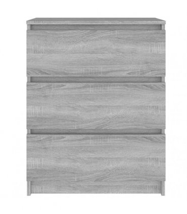 vidaXL Sideboard Grey Sonoma 60x35x76 cm Engineered Wood