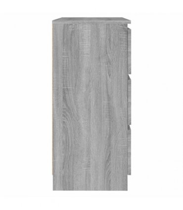 vidaXL Sideboard Grey Sonoma 60x35x76 cm Engineered Wood