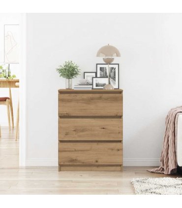 vidaXL Sideboard Artisan Oak 60x35x76 cm Engineered Wood