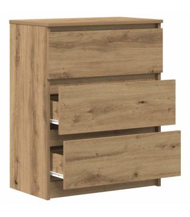 vidaXL Sideboard Artisan Oak 60x35x76 cm Engineered Wood