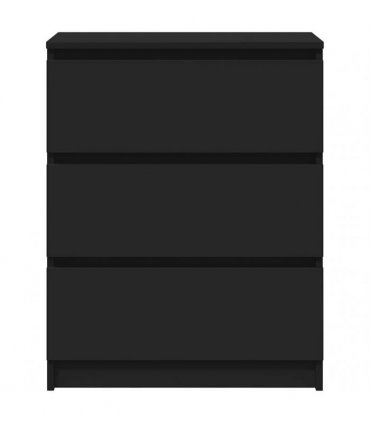 vidaXL Sideboard Black 60x35x76 cm Engineered Wood