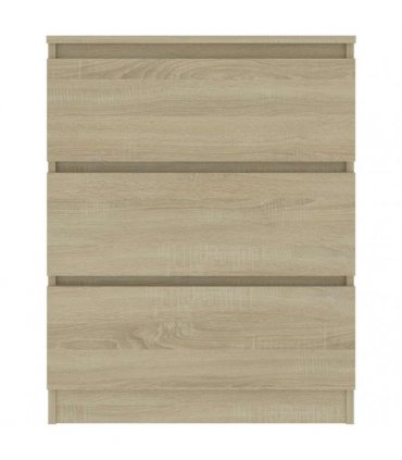 vidaXL Sideboard Sonoma Oak 60x35x76 cm Engineered Wood