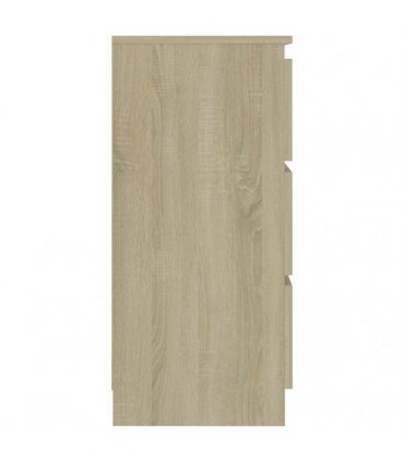 vidaXL Sideboard Sonoma Oak 60x35x76 cm Engineered Wood