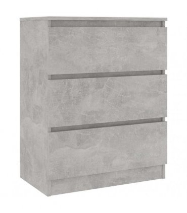 vidaXL Sideboard Concrete Grey 60x35x76 cm Engineered Wood