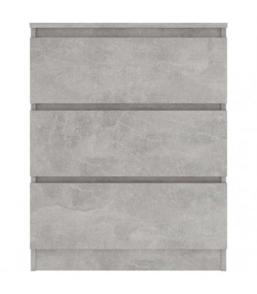 vidaXL Sideboard Concrete Grey 60x35x76 cm Engineered Wood