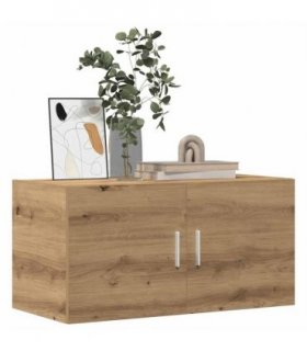 vidaXL Wall Cabinet Artisan Oak 80x39x40 cm Engineered Wood