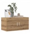vidaXL Wall Cabinet Artisan Oak 80x39x40 cm Engineered Wood