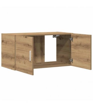 vidaXL Wall Cabinet Artisan Oak 80x39x40 cm Engineered Wood
