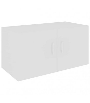 vidaXL Wall Mounted Cabinet White 80x39x40 cm Engineered Wood