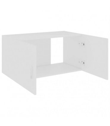 vidaXL Wall Mounted Cabinet White 80x39x40 cm Engineered Wood