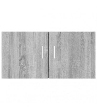vidaXL Wall Mounted Cabinet Grey Sonoma 80x39x40 cm Engineered Wood