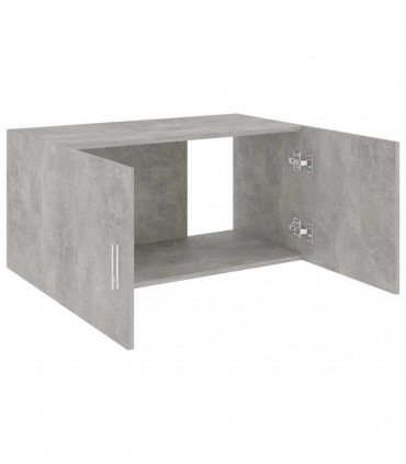 vidaXL Wall Mounted Cabinet Concrete Grey 80x39x40 cm Engineered Wood