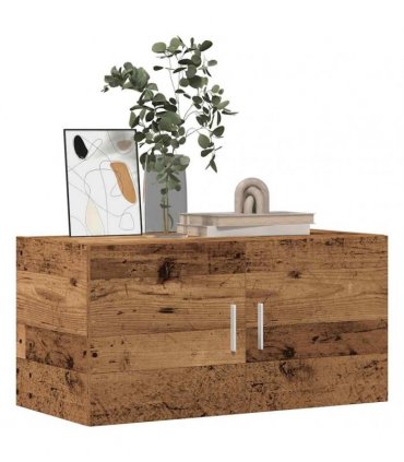 vidaXL Wall Cabinet Old Wood 80x39x40 cm Engineered Wood