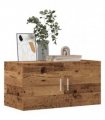 vidaXL Wall Cabinet Old Wood 80x39x40 cm Engineered Wood