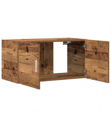 vidaXL Wall Cabinet Old Wood 80x39x40 cm Engineered Wood