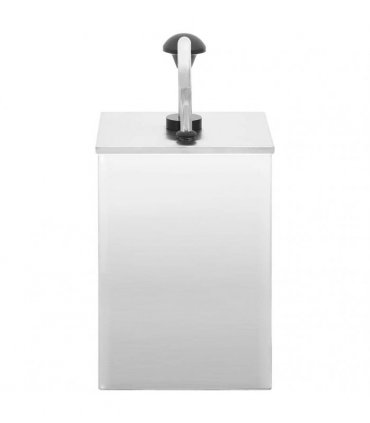 vidaXL Sauce Dispenser Stainless Steel 3.5 L — Size: 1 x 3.5 l
