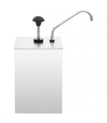 vidaXL Sauce Dispenser Stainless Steel 3.5 L — Size: 1 x 3.5 l