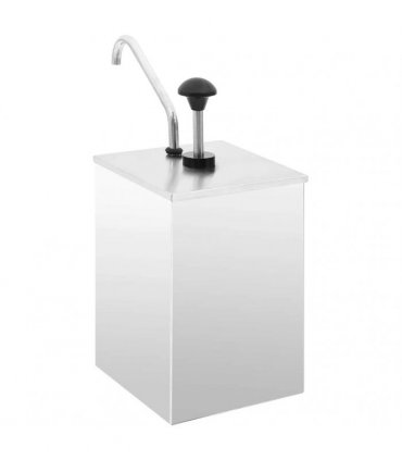 vidaXL Sauce Dispenser Stainless Steel 3.5 L — Size: 1 x 3.5 l