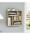 vidaXL Wall Shelf Sonoma Oak 45.1x16x45.1 cm Engineered Wood